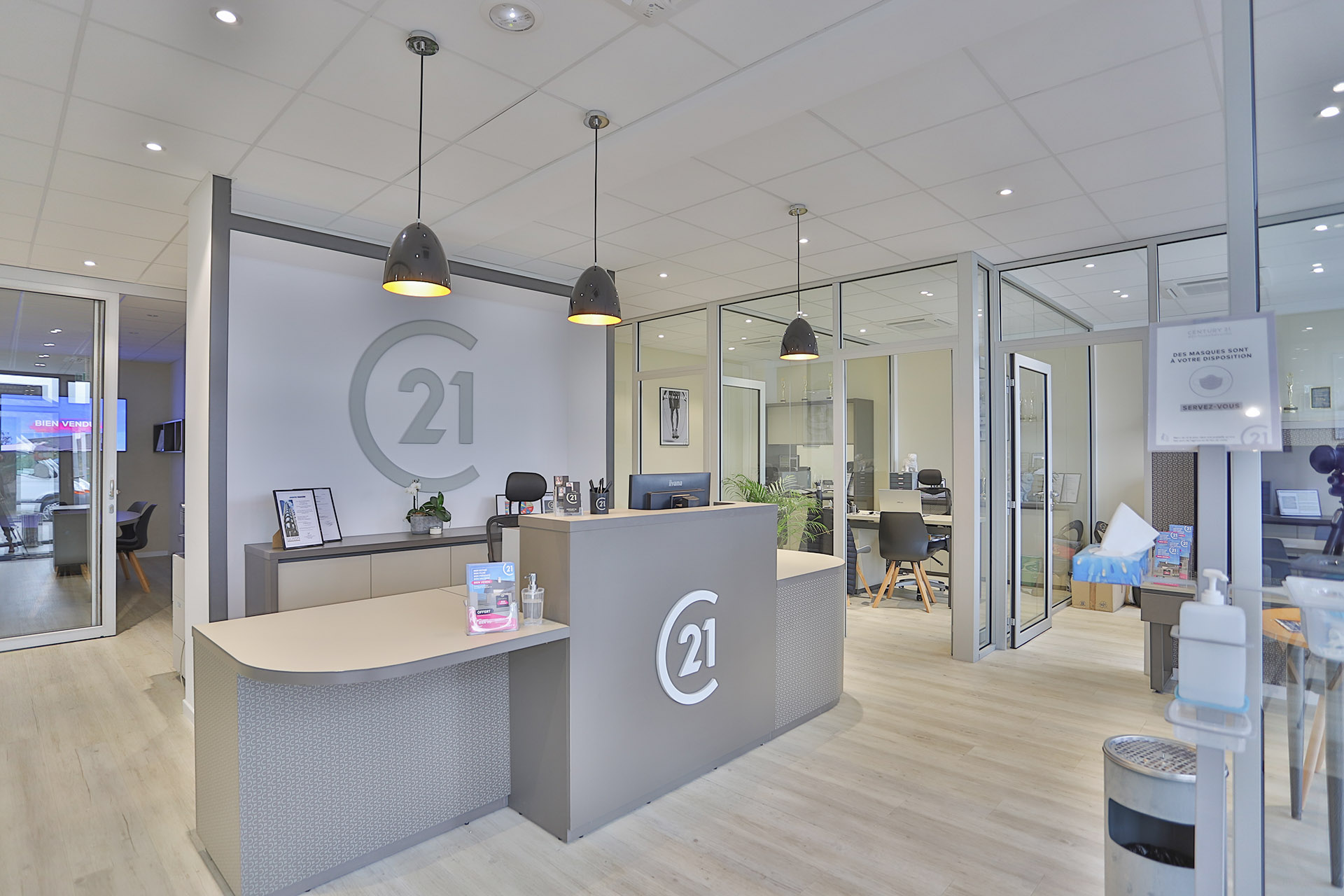 Intérieur agence Neydens